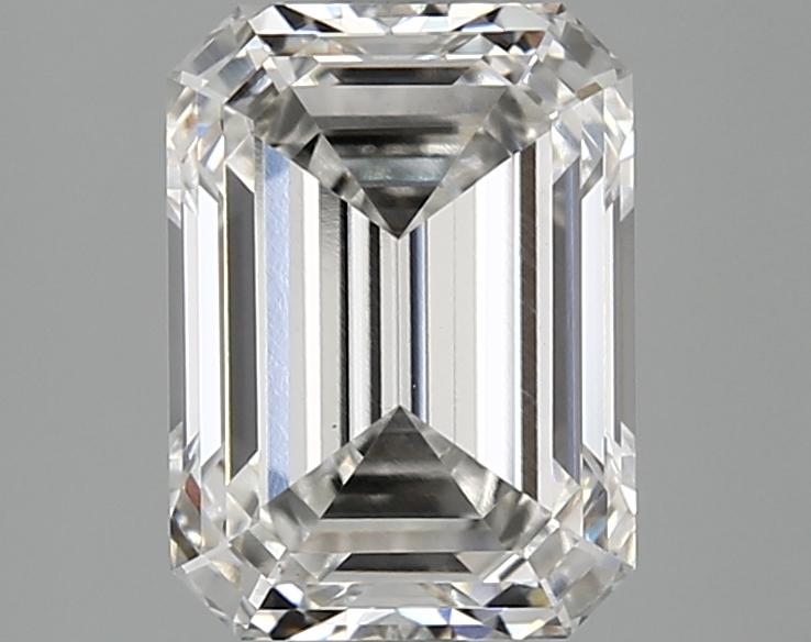 3.09 Carat Emerald Shaped Excellent Cut VS1 IGI Certified Lab Grown Diamond