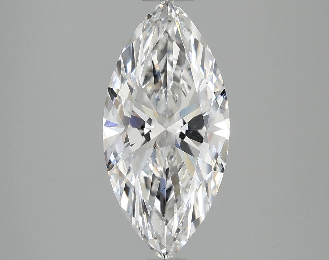 2.05 Carat Marquise Shaped Excellent Cut VS1 IGI Certified Lab Grown Diamond