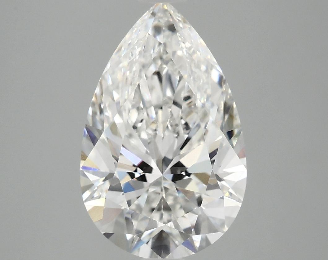 3.09 Carat Pear Shaped Ideal Cut VS1 IGI Certified Lab Grown Diamond