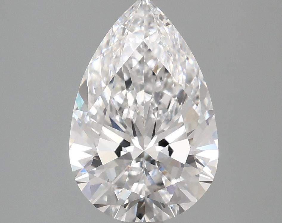 1.97 Carat Pear Shaped Excellent Cut VVS2 IGI Certified Lab Grown Diamond