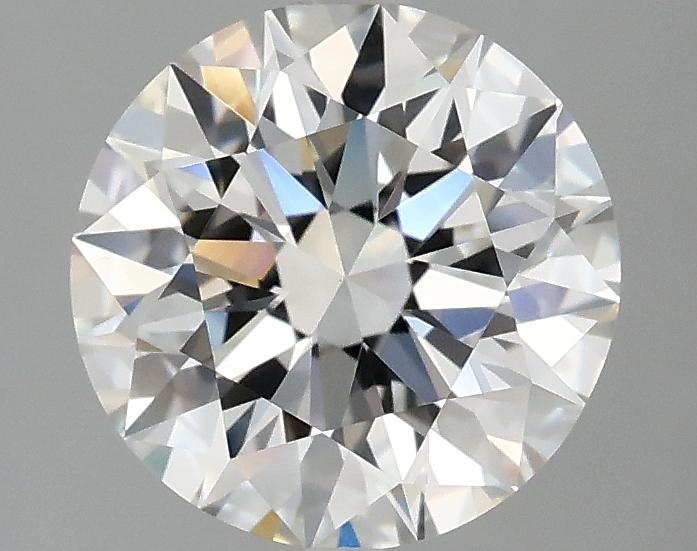 2.05 Carat Round Shaped Ideal Cut VVS2 IGI Certified Lab Grown Diamond