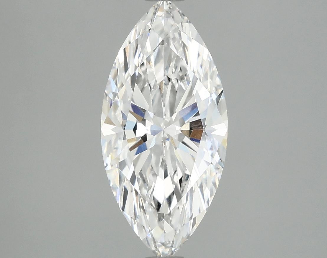 2.04 Carat Marquise Shaped Excellent Cut VVS2 IGI Certified Lab Grown Diamond