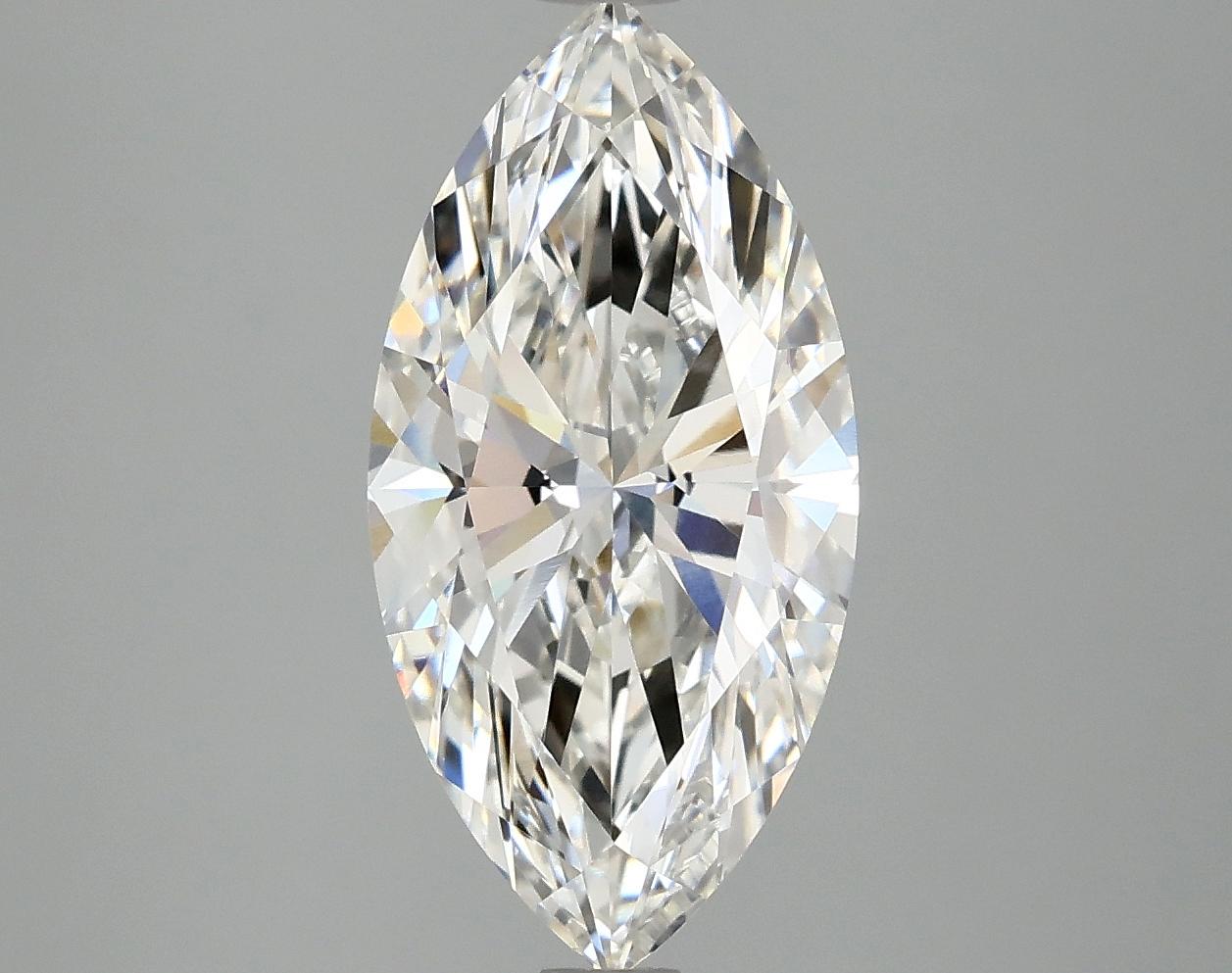 2.99 Carat Marquise Shaped Ideal Cut VVS2 IGI Certified Lab Grown Diamond