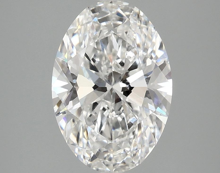 2.51 Carat Oval Shaped Ideal Cut VVS2 IGI Certified Lab Grown Diamond