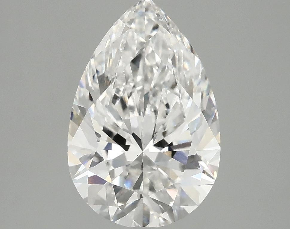 2.08 Carat Pear Shaped Excellent Cut VS1 IGI Certified Lab Grown Diamond