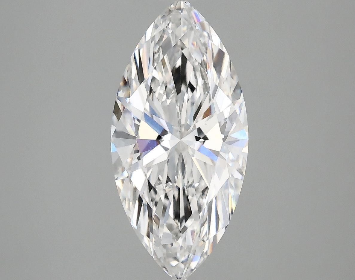 2.04 Carat Marquise Shaped Excellent Cut VS1 IGI Certified Lab Grown Diamond