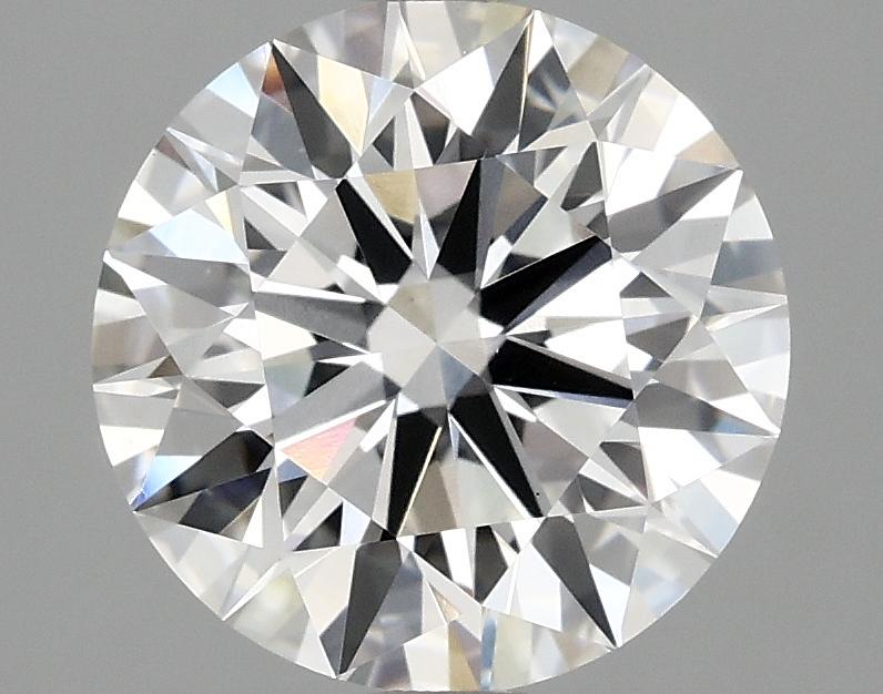 3.07 Carat Round Shaped Ideal Cut VVS2 IGI Certified Lab Grown Diamond