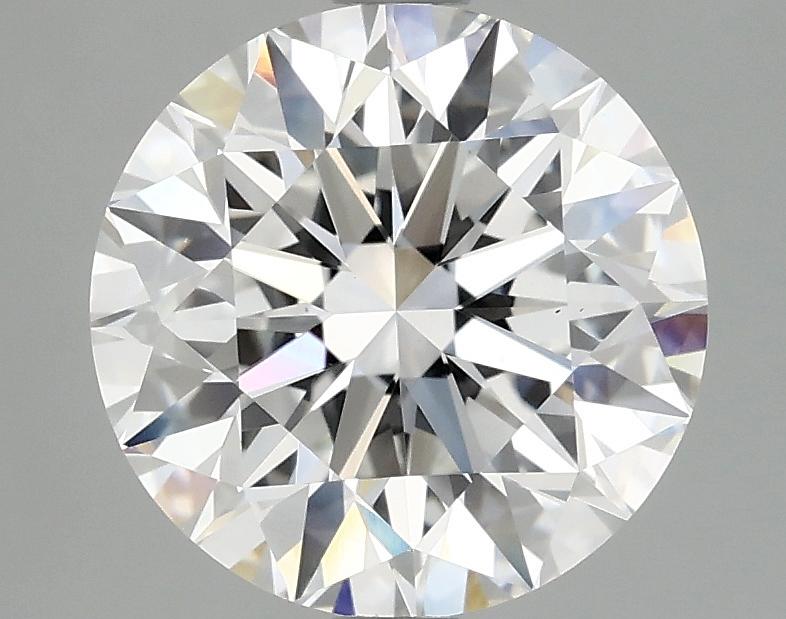 3.08 Carat Round Shaped Excellent Cut VS1 IGI Certified Lab Grown Diamond