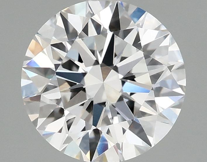 1.55 Carat Round Shaped Excellent Cut VVS2 IGI Certified Lab Grown Diamond