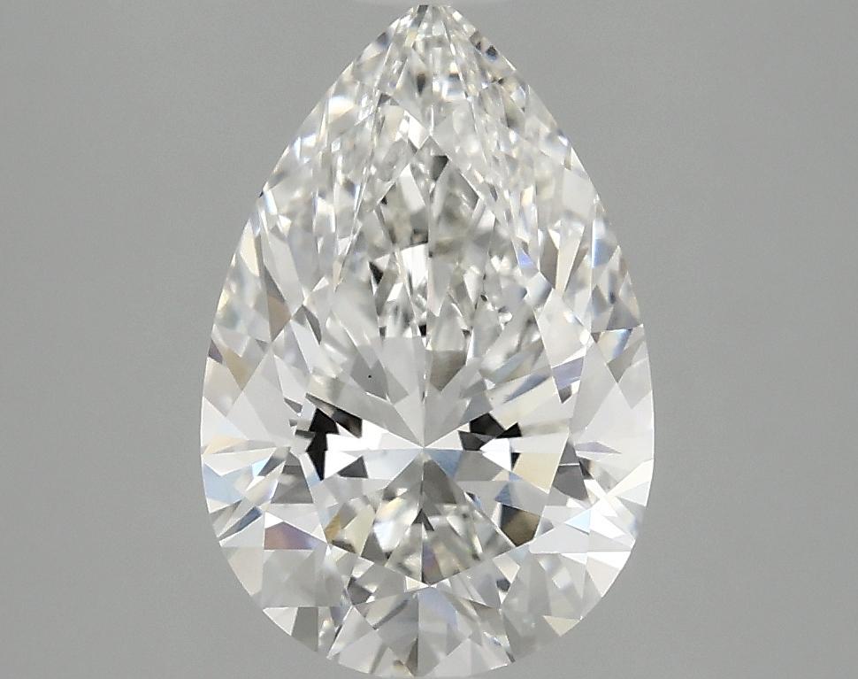 2.53 Carat Pear Shaped Excellent Cut VVS2 IGI Certified Lab Grown Diamond