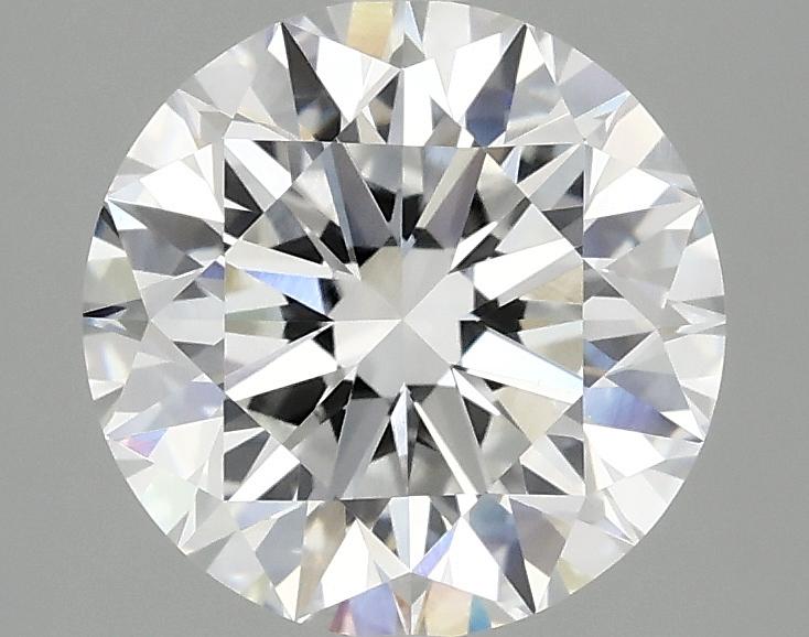 2.59 Carat Round Shaped Excellent Cut VVS2 IGI Certified Lab Grown Diamond