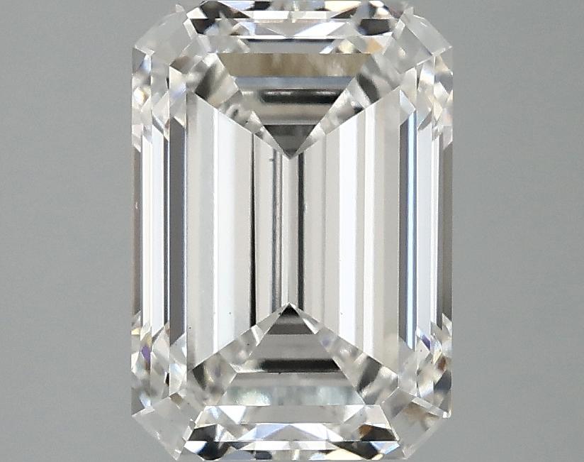 2.96 Carat Emerald Shaped Ideal Cut VS2 IGI Certified Lab Grown Diamond