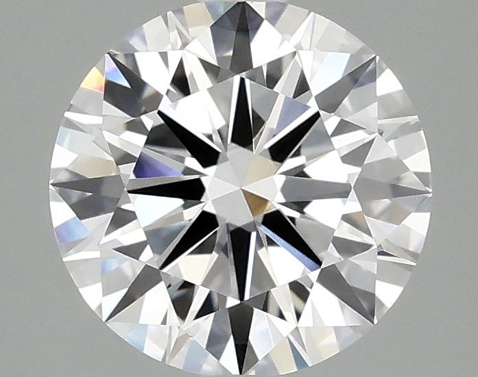 2.03 Carat Round Shaped Ideal Cut VVS2 IGI Certified Lab Grown Diamond