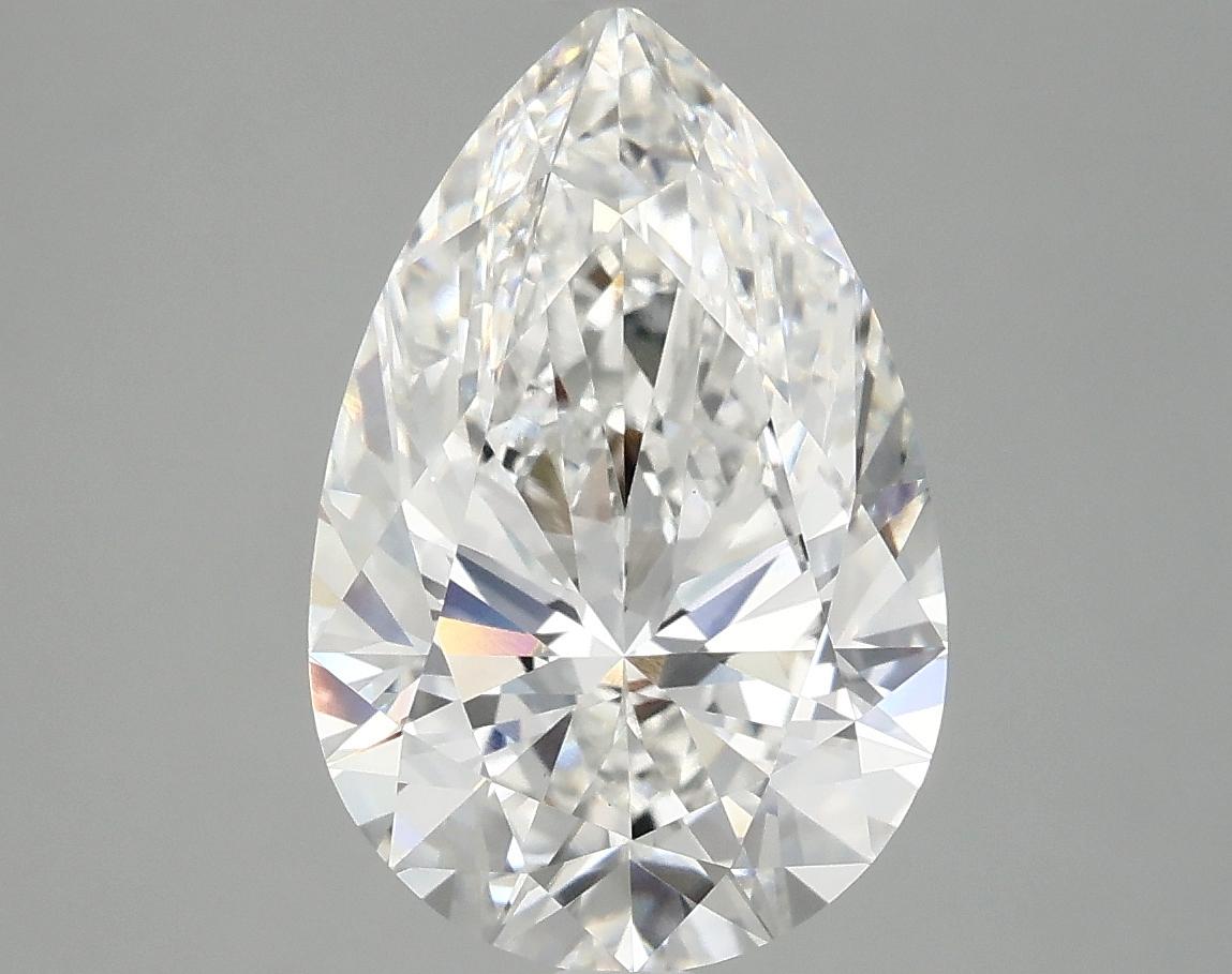 4.03 Carat Pear Shaped Excellent Cut VS1 IGI Certified Lab Grown Diamond