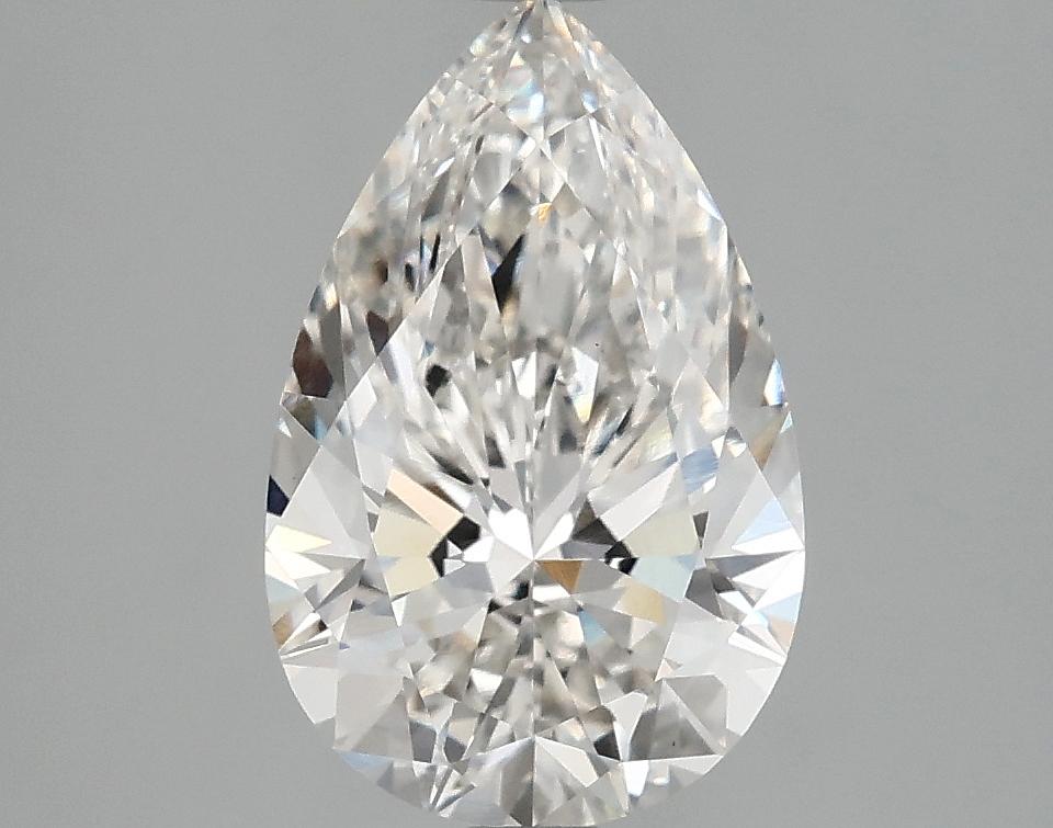 2.52 Carat Pear Shaped Ideal Cut VS1 IGI Certified Lab Grown Diamond