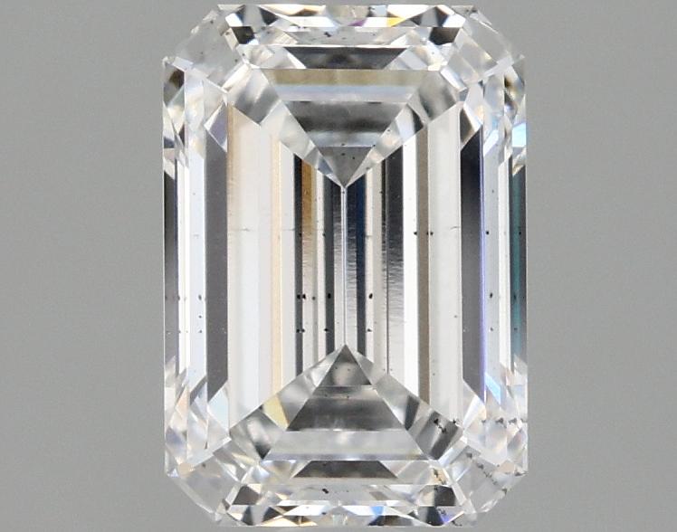 2.06 Carat Emerald Shaped Ideal Cut SI1 IGI Certified Lab Grown Diamond