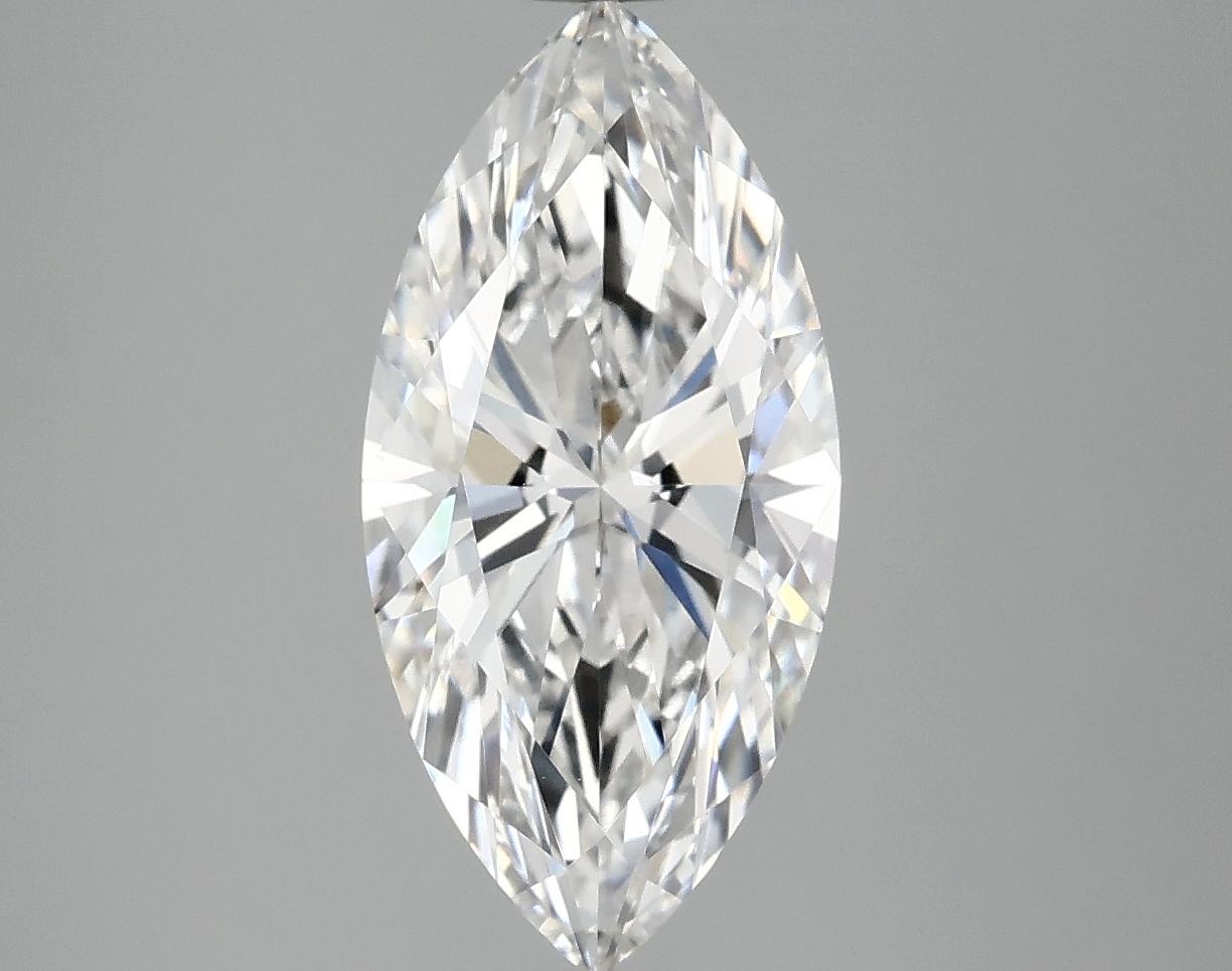 2.56 Carat Marquise Shaped Excellent Cut VS1 IGI Certified Lab Grown Diamond