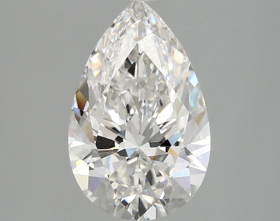 2.1 Carat Pear Shaped Ideal Cut VVS2 IGI Certified Lab Grown Diamond
