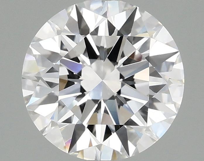 2.03 Carat Round Shaped Ideal Cut VVS2 IGI Certified Lab Grown Diamond