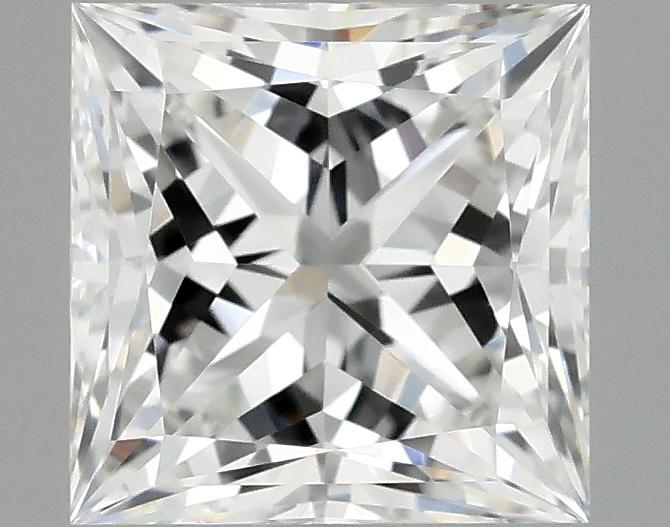 1.09 Carat Princess Shaped Ideal Cut VVS2 IGI Certified Lab Grown Diamond