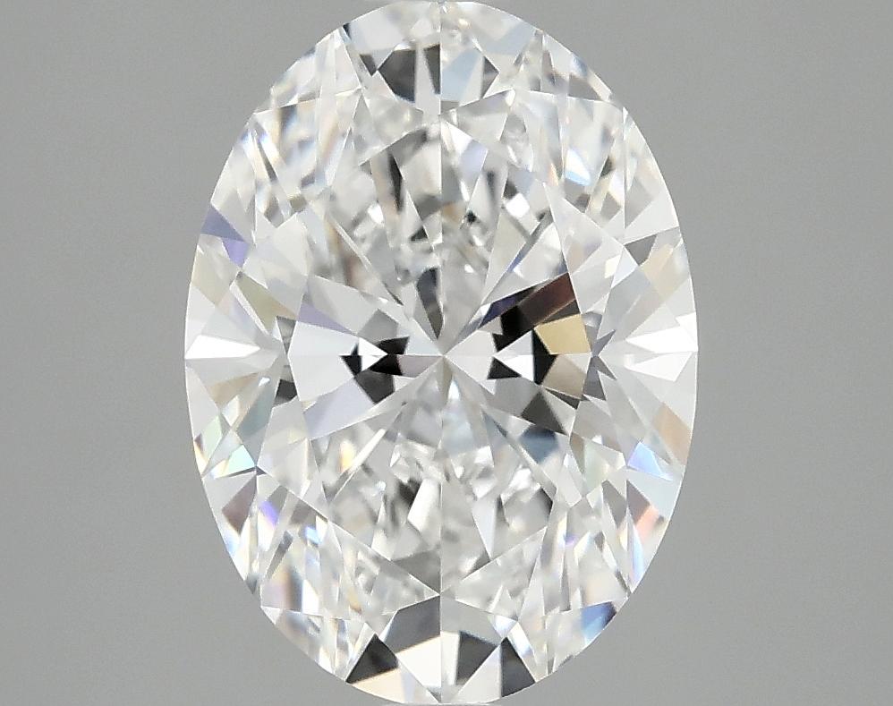 3.05 Carat Oval Shaped Ideal Cut VVS2 IGI Certified Lab Grown Diamond