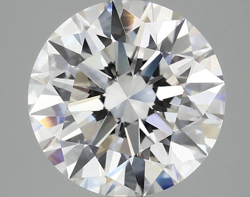 3.07 Carat Round Shaped Ideal Cut VVS2 IGI Certified Lab Grown Diamond