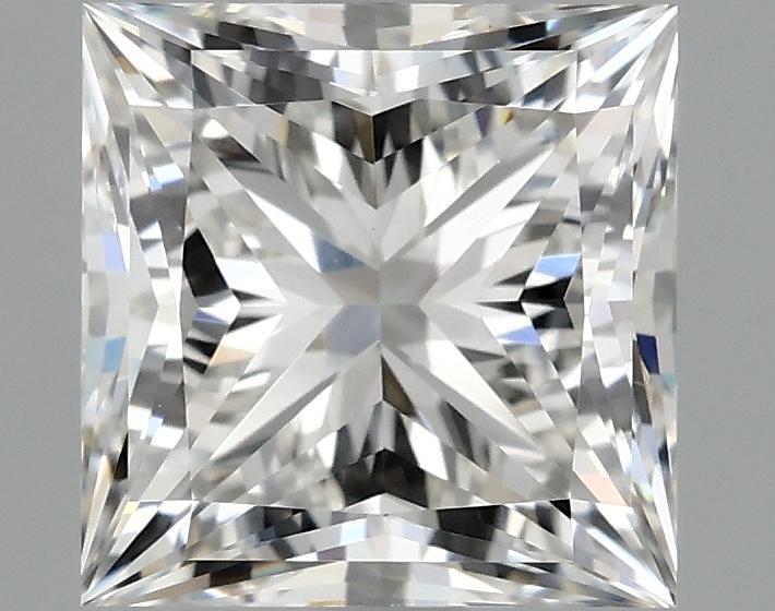 1.57 Carat Princess Shaped Ideal Cut VVS2 IGI Certified Lab Grown Diamond