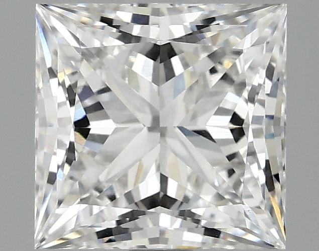 2.08 Carat Princess Shaped Ideal Cut VVS2 IGI Certified Lab Grown Diamond