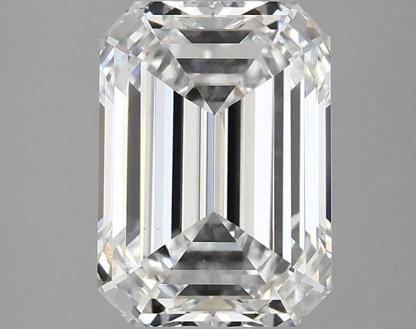 3.09 Carat Emerald Shaped Excellent Cut VS1 IGI Certified Lab Grown Diamond