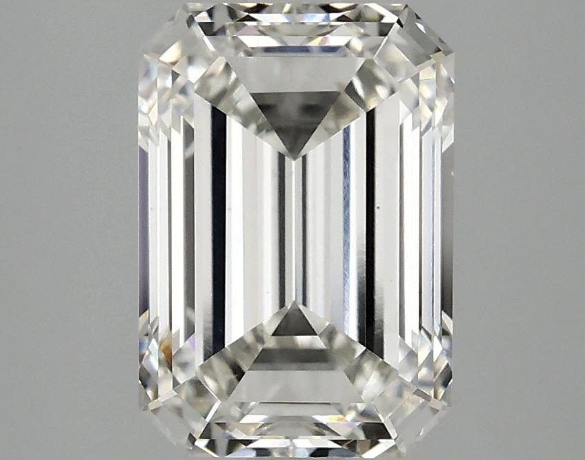3.08 Carat Emerald Shaped Ideal Cut VS2 IGI Certified Lab Grown Diamond