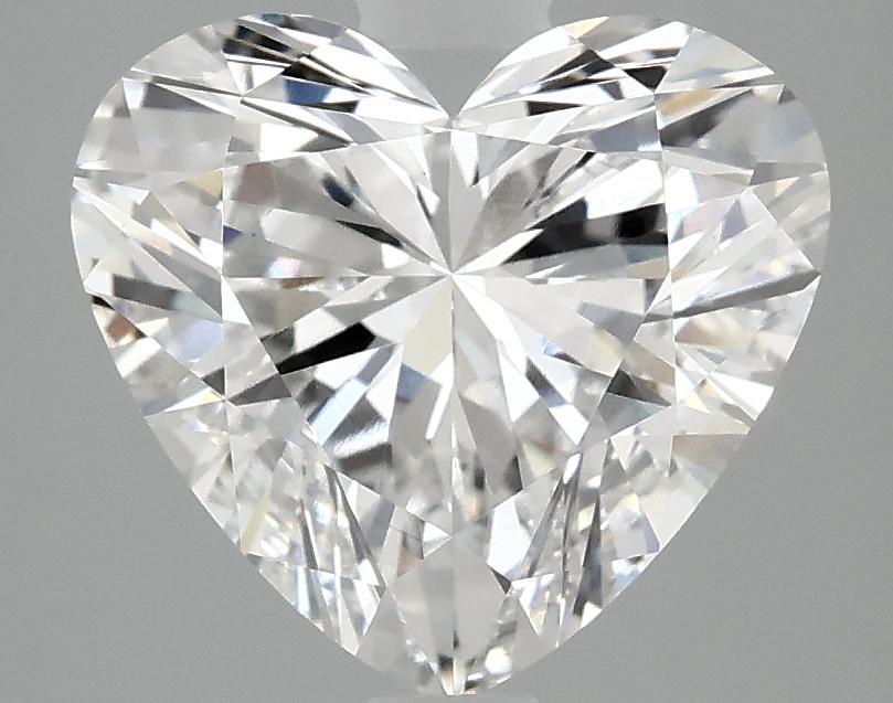 3.08 Carat Heart Shaped Ideal Cut VS2 IGI Certified Lab Grown Diamond