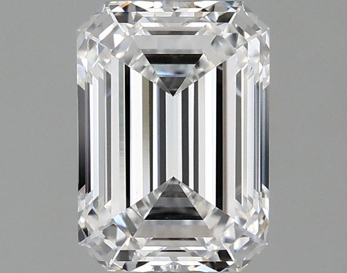 1.07 Carat Emerald Shaped Ideal Cut VVS2 IGI Certified Lab Grown Diamond