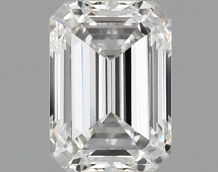 1.08 Carat Emerald Shaped Ideal Cut VVS2 IGI Certified Lab Grown Diamond