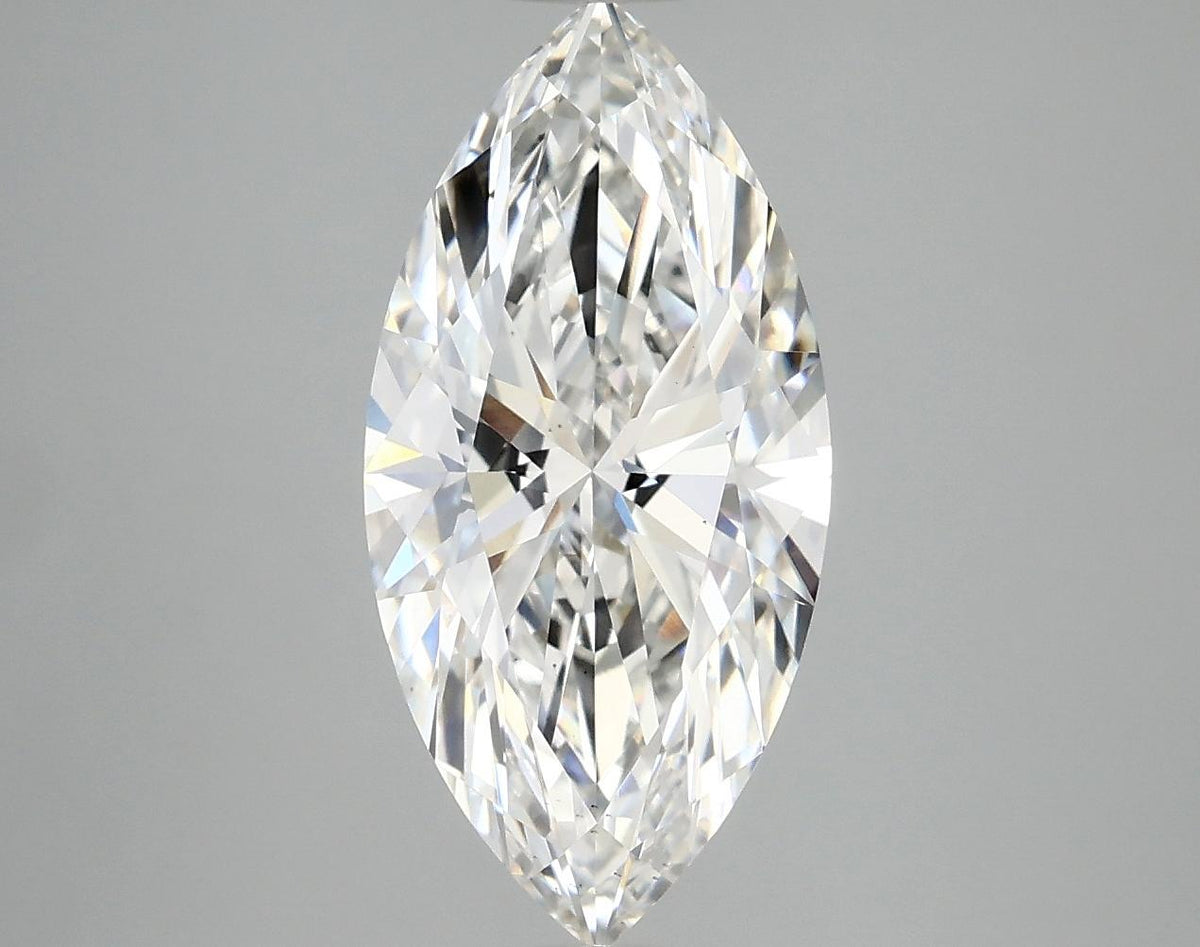 3.02 Carat Marquise Shaped Excellent Cut VS2 IGI Certified Lab Grown Diamond