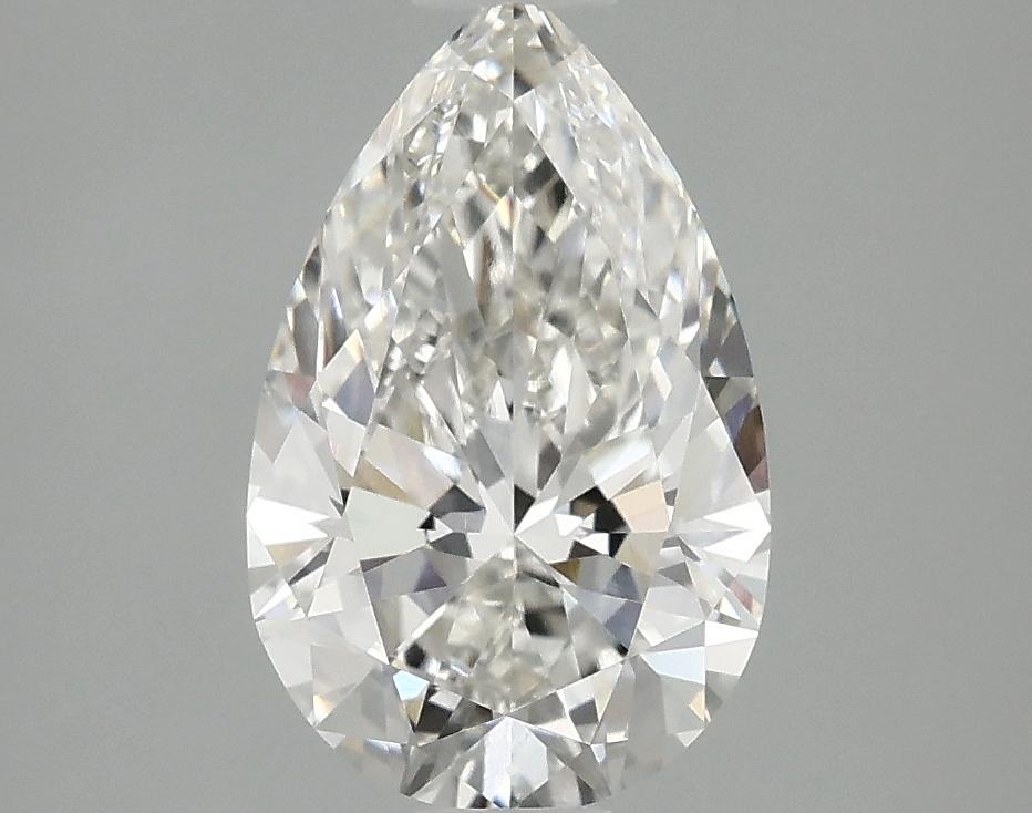2.01 Carat Pear Shaped Ideal Cut VVS2 IGI Certified Lab Grown Diamond