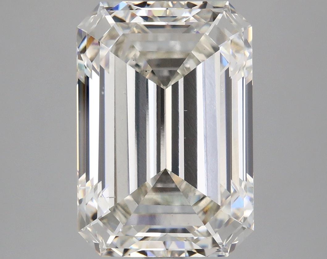 6.03 Carat Emerald Shaped Ideal Cut VS2 IGI Certified Lab Grown Diamond
