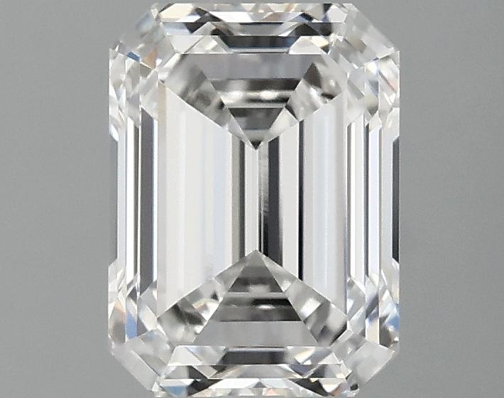 2.04 Carat Emerald Shaped Excellent Cut VVS1 IGI Certified Lab Grown Diamond
