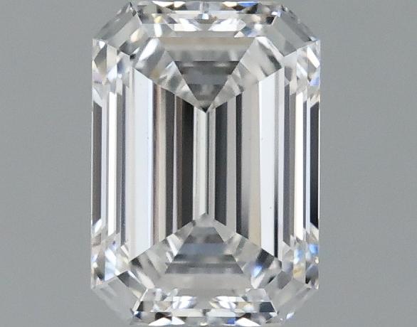 0.97 Carat Emerald Shaped Ideal Cut VS1 IGI Certified Lab Grown Diamond