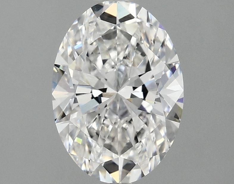 1.54 Carat Oval Shaped Ideal Cut VVS2 IGI Certified Lab Grown Diamond