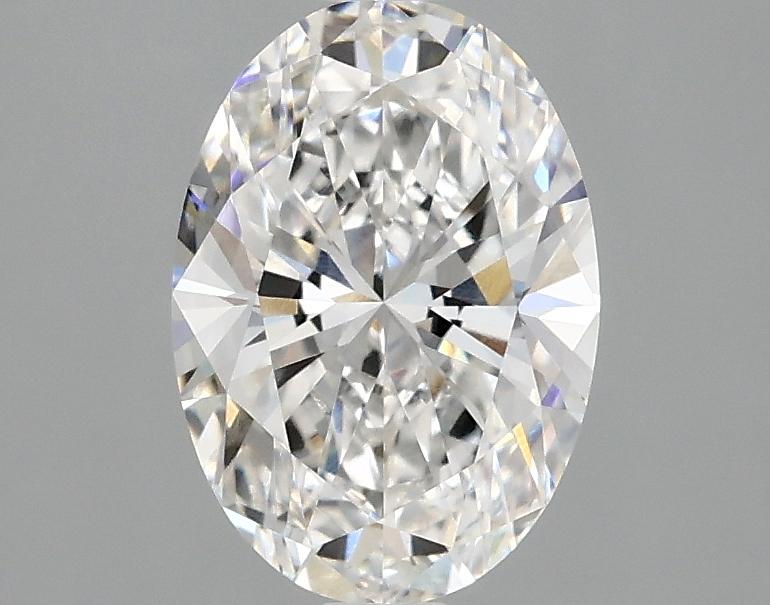 1.5 Carat Oval Shaped Ideal Cut VVS2 IGI Certified Lab Grown Diamond