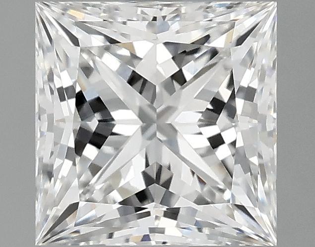 1.96 Carat Princess Shaped Ideal Cut VVS2 IGI Certified Lab Grown Diamond