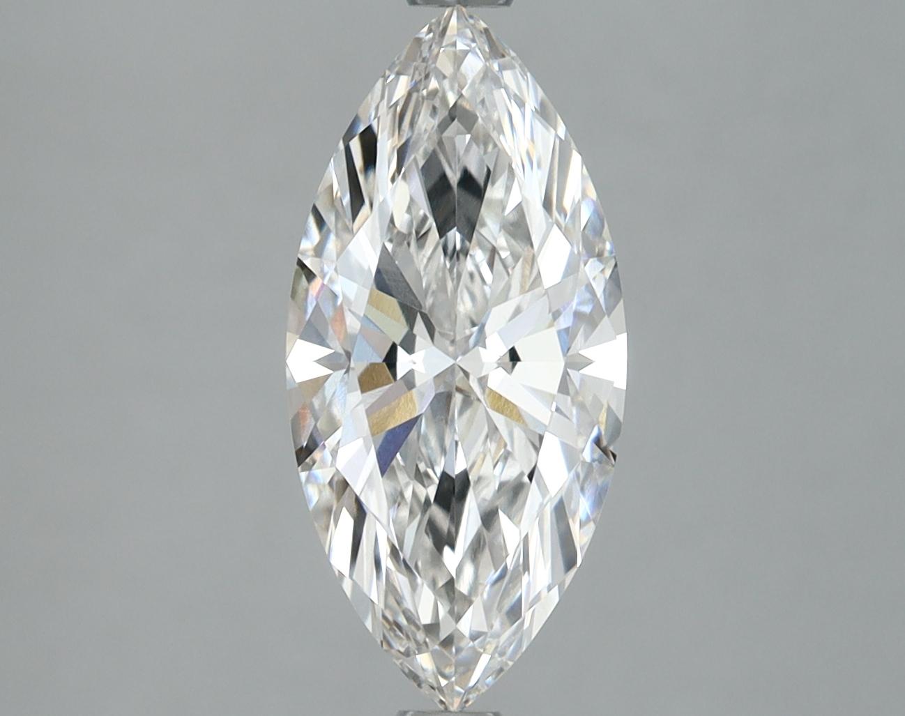 2.01 Carat Marquise Shaped Excellent Cut VVS2 IGI Certified Lab Grown Diamond