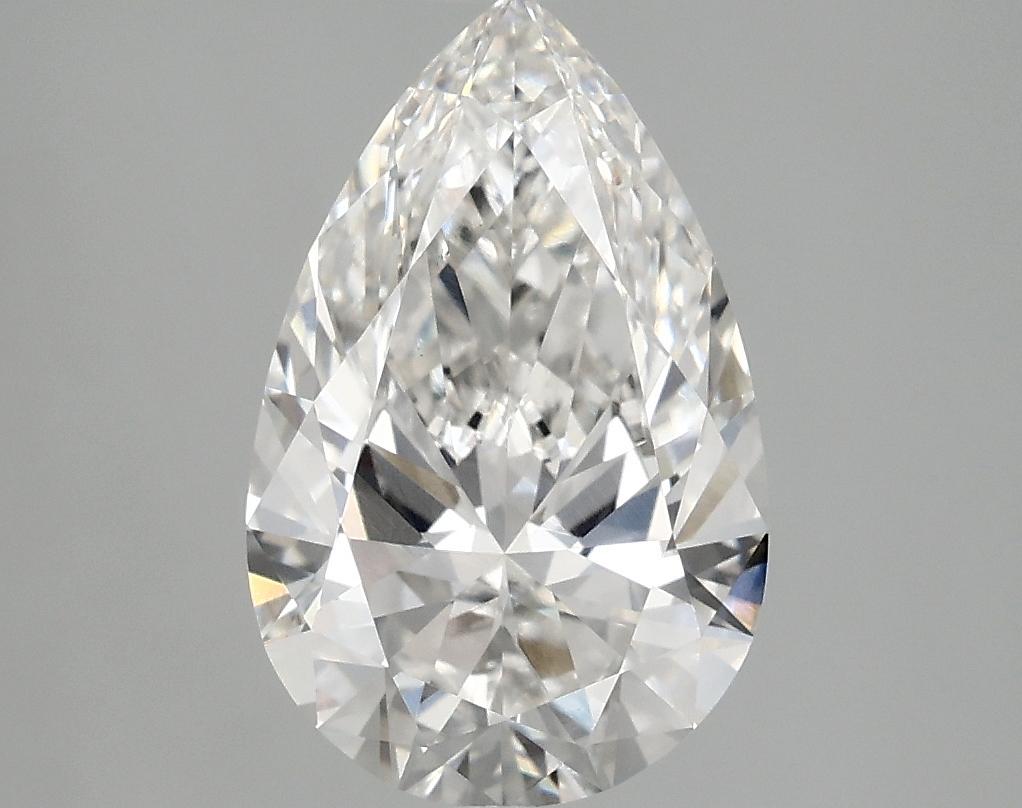 2.0 Carat Pear Shaped Ideal Cut VVS2 IGI Certified Lab Grown Diamond