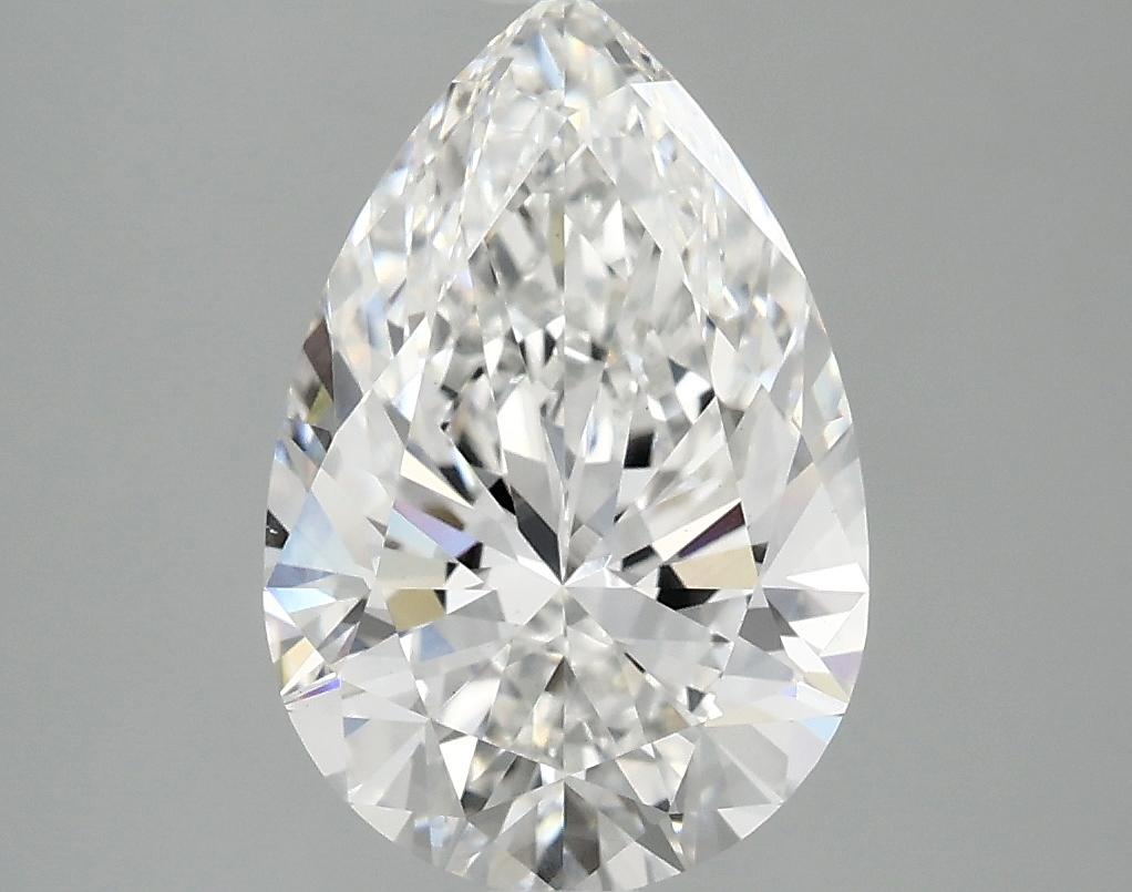 2.99 Carat Pear Shaped Excellent Cut VS1 IGI Certified Lab Grown Diamond