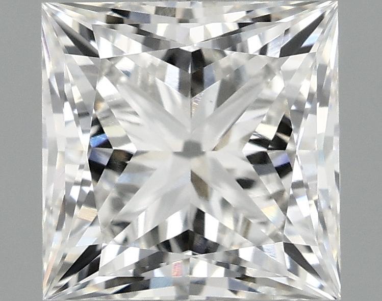 1.58 Carat Princess Shaped Ideal Cut VVS2 IGI Certified Lab Grown Diamond