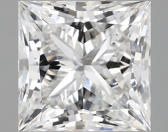 1.58 Carat Princess Shaped Ideal Cut VVS2 IGI Certified Lab Grown Diamond