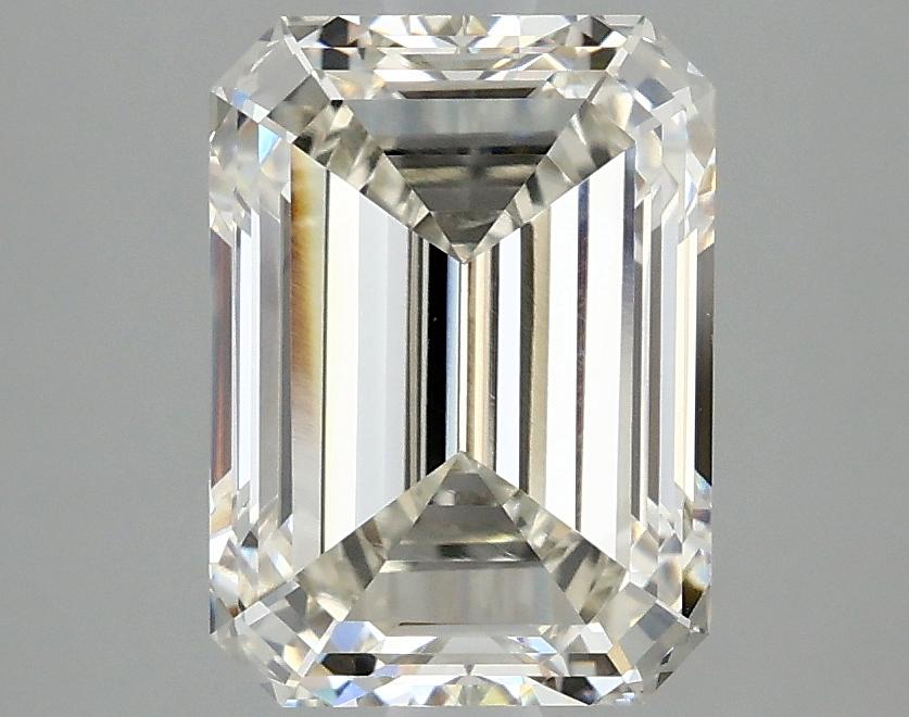 3.01 Carat Emerald Shaped Excellent Cut VVS2 IGI Certified Lab Grown Diamond