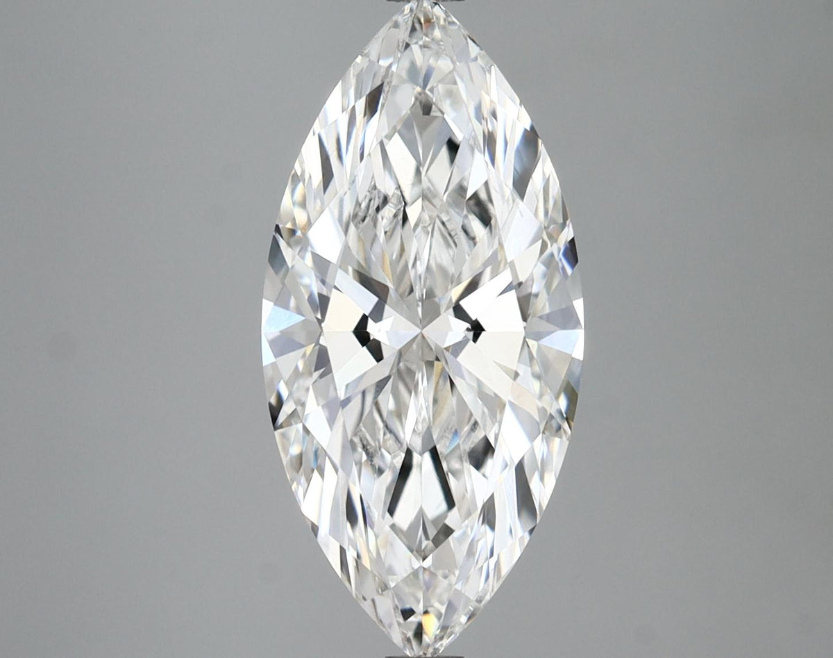 3.02 Carat Marquise Shaped Excellent Cut VS1 IGI Certified Lab Grown Diamond