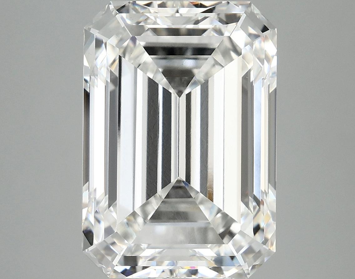 7.2 Carat Emerald Shaped Ideal Cut VVS2 IGI Certified Lab Grown Diamond