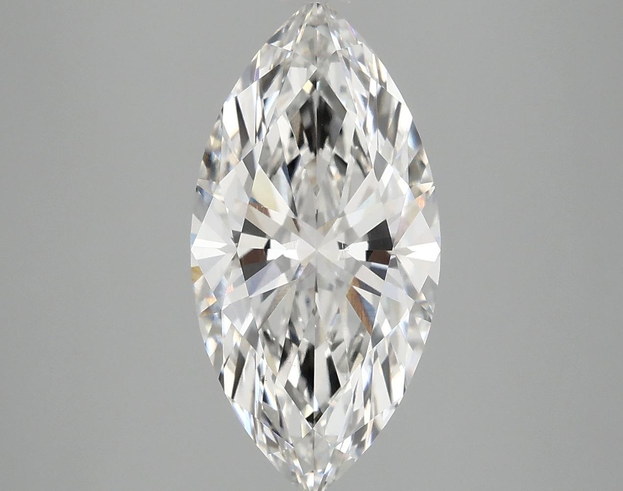 3.03 Carat Marquise Shaped Ideal Cut VS1 IGI Certified Lab Grown Diamond